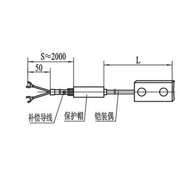 鍋爐爐壁及管道管壁熱電偶